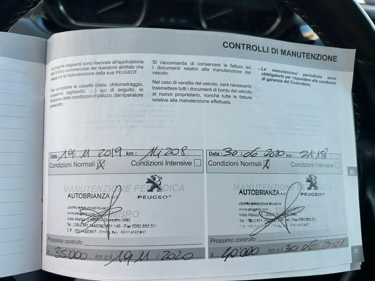 Peugeot 2008 1.6 HDI 100Cv ALLURE Km82.000-2018