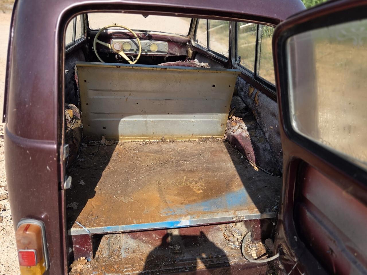 Fiat Topolino 500C BELVEDERE METALLICA -DA RESTAURO-
