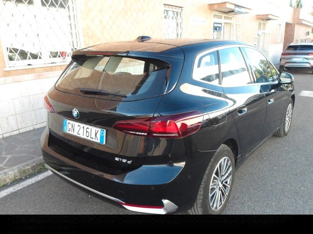 BMW 218D ACTIVE TOURER NEW 150CV STEPTRONIC LUXURY ( FARI LED - CURVED DISPLAY - CRUISE - PELLE - NAVI - MIRROR - PARK ASSISTANT - TELECAMERA POST. )