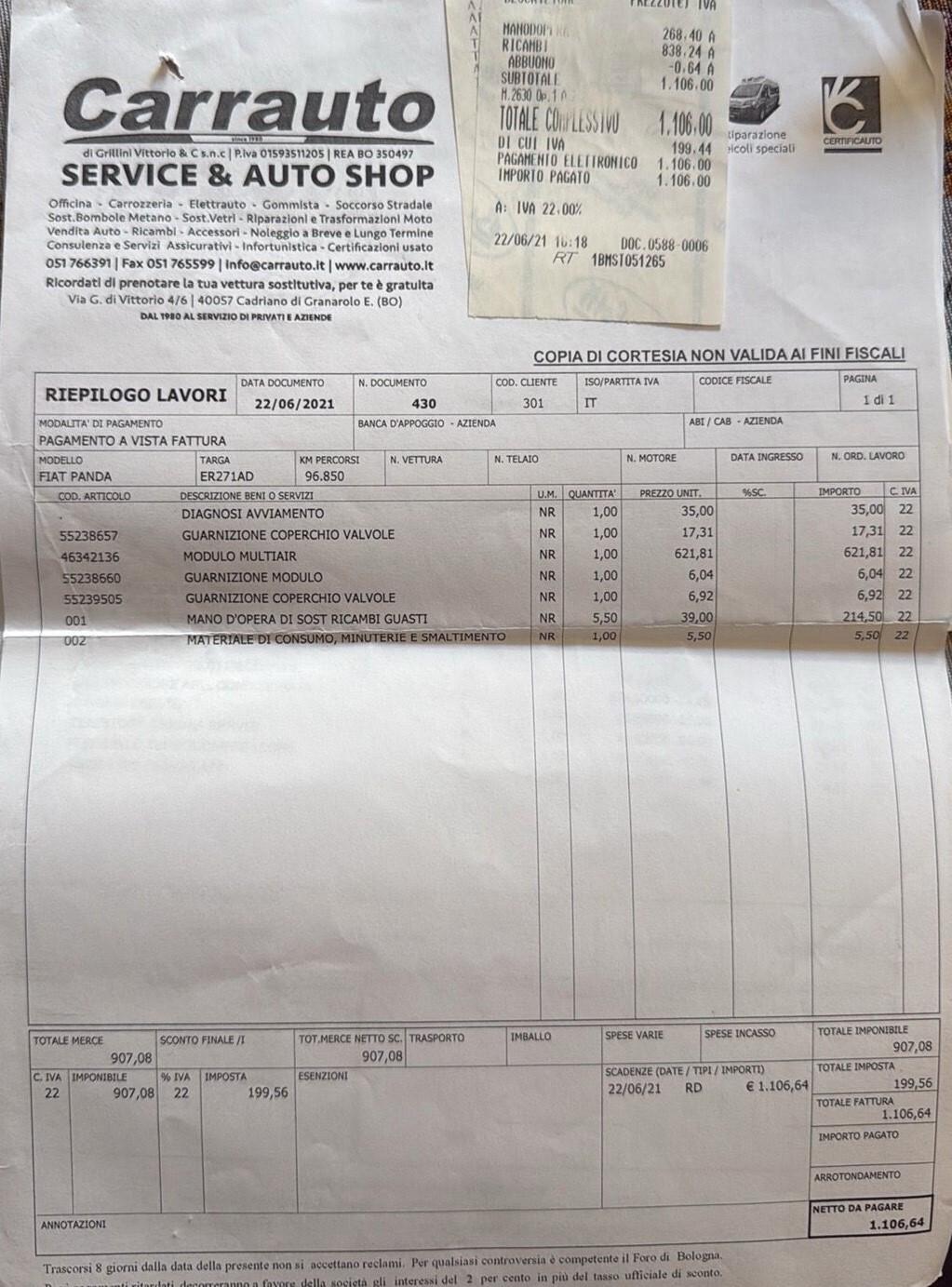 Fiat Panda 0.9 TwinAir Turbo Natural Power Easy