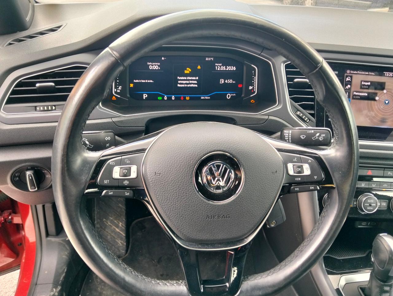 VW T-Roc Cabriolet 1.5 TSI DSG 2021 SINISTRATA