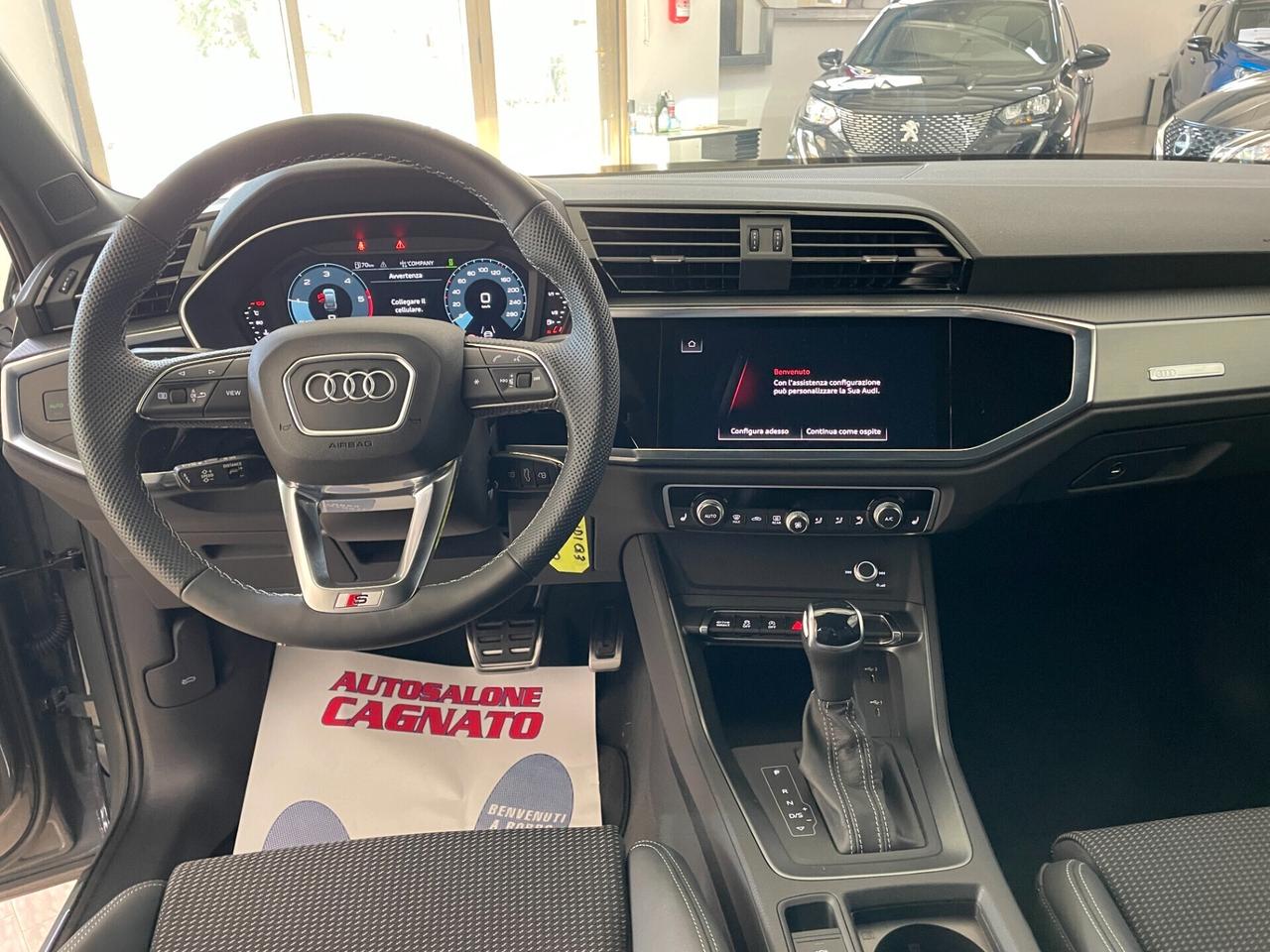 Audi Q3 SPB 35TDI S tronic S line Km0 Grigio Kronos