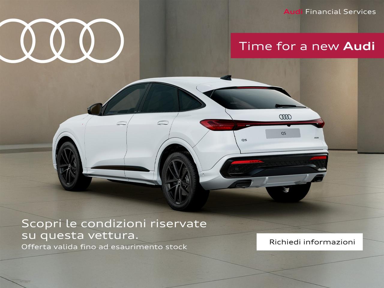 Audi Q5 sportback 2.0 tfsi mhev+ s line edition quattro 204cv s-tronic