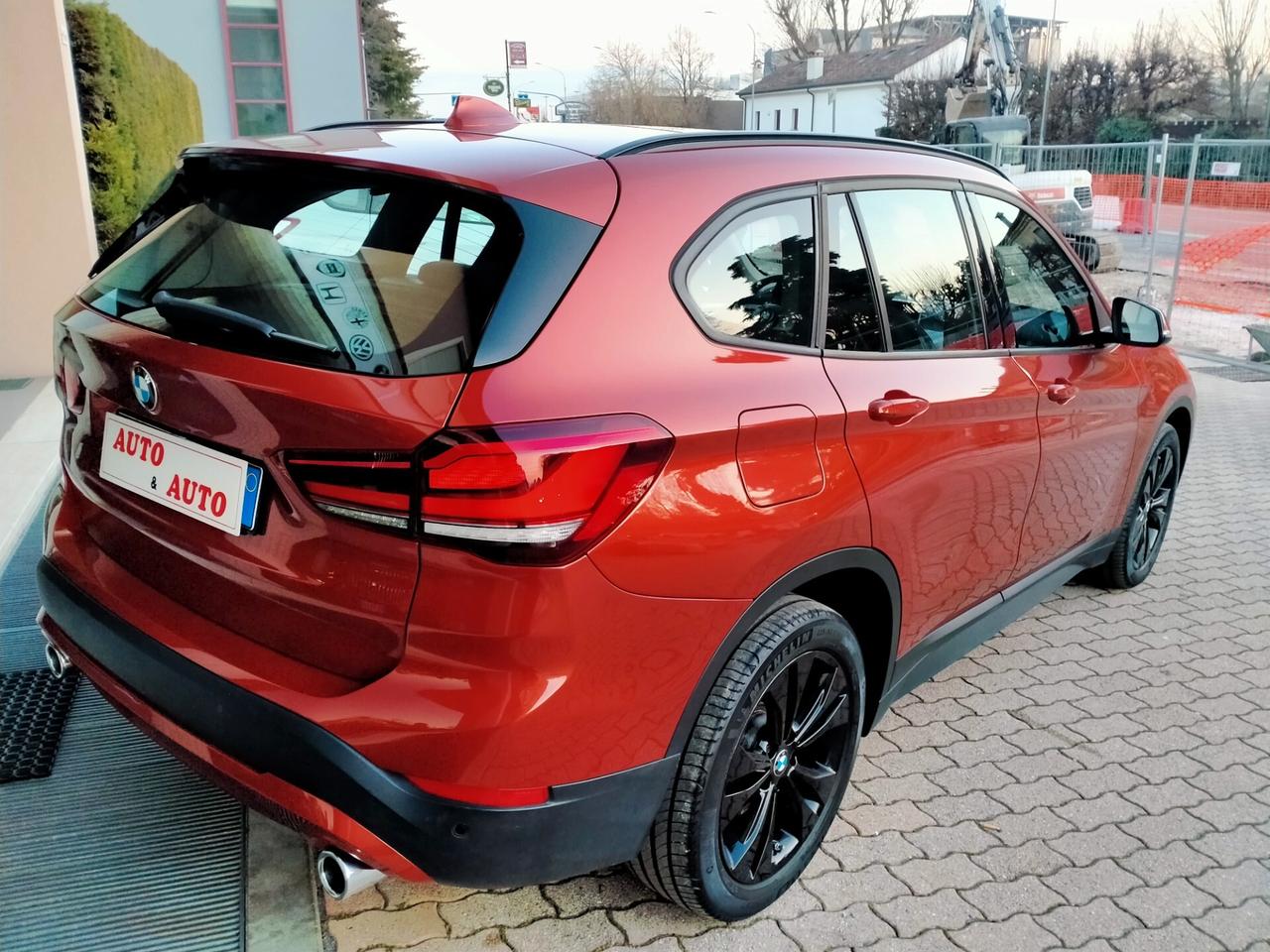 BMW X1 SDRIVE 18D SPORT MANUALE /TETTO/PELLE NERA/LED/18