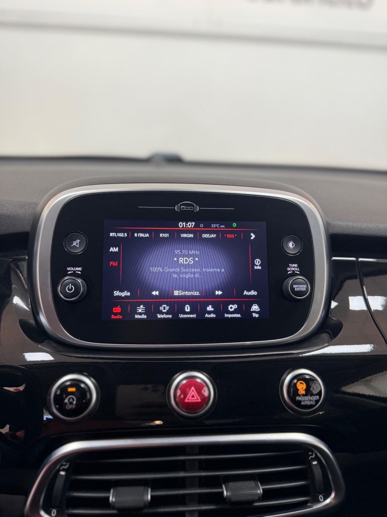 Fiat 500X 1.6 MTJ 120 CV 02/2018 NEOPATENTATI EURO 6B
