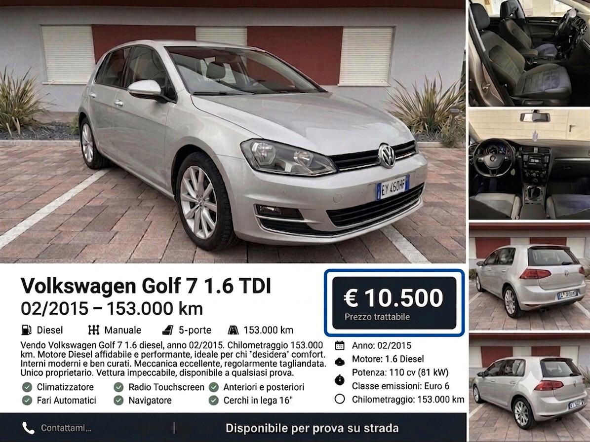 Volkswagen Golf 1.6 TDI
