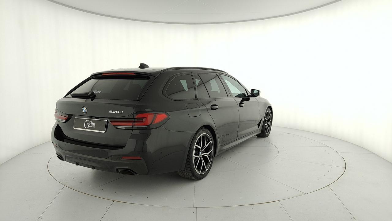 BMW Serie 5 G31 2020 Touring LCI - 520d Touring mhev 48V Msport auto