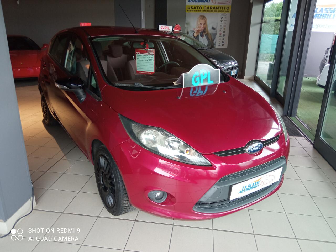 Ford Fiesta 1.4 5 porte Bz.- GPL Titanium 2010