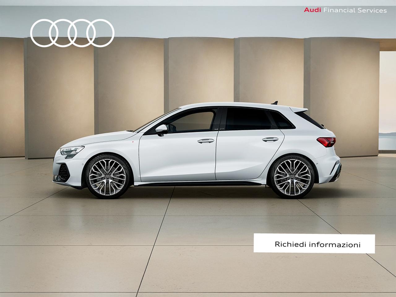 Audi A3 sportback 2.0 tdi s line edition 150cv s-tronic
