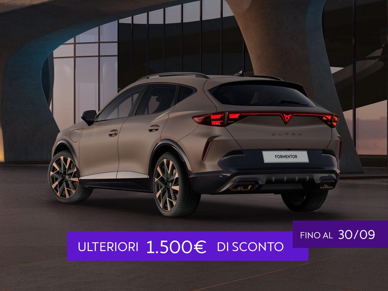 Cupra Formentor 1.5 e-hybrid vz 272cv dsg