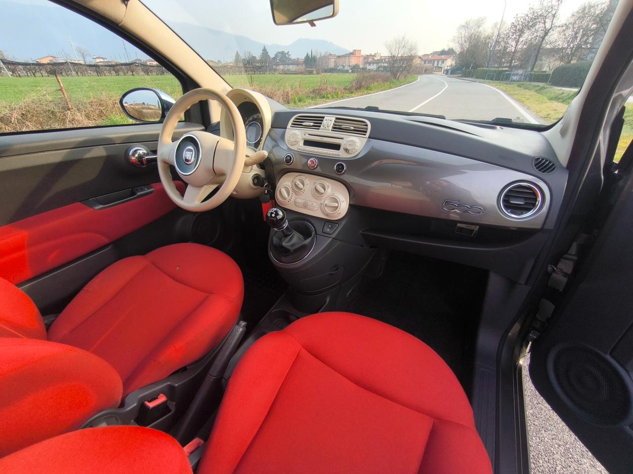 FIAT 500 1,2 BENZINA LOUNGE- OK NEOPATENTATI