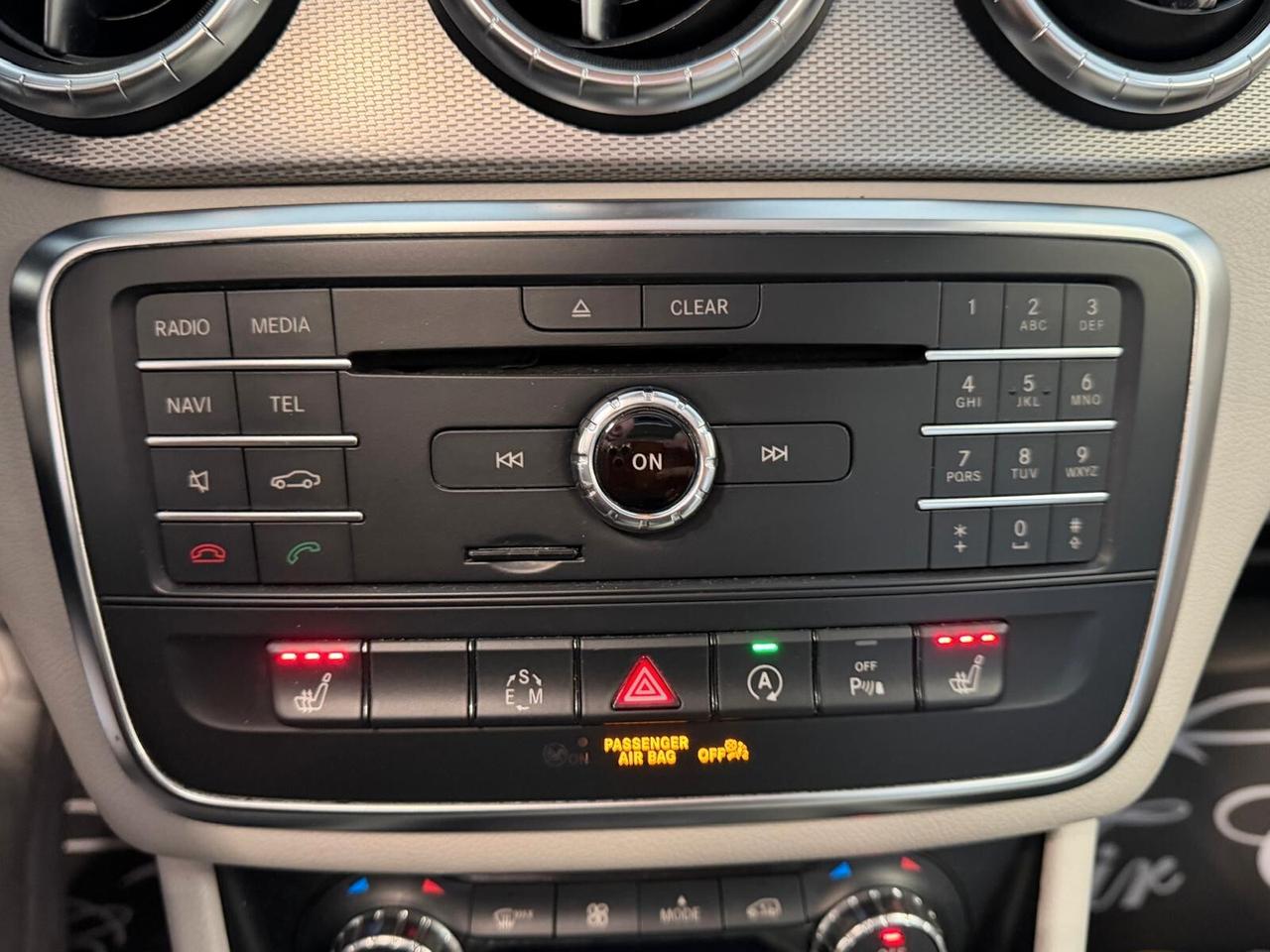 MERCEDES CLA 220D SHOOTING BRAKE PREMIUM 2.2 177CV TETTO PELLE NAVI ANNO 2016