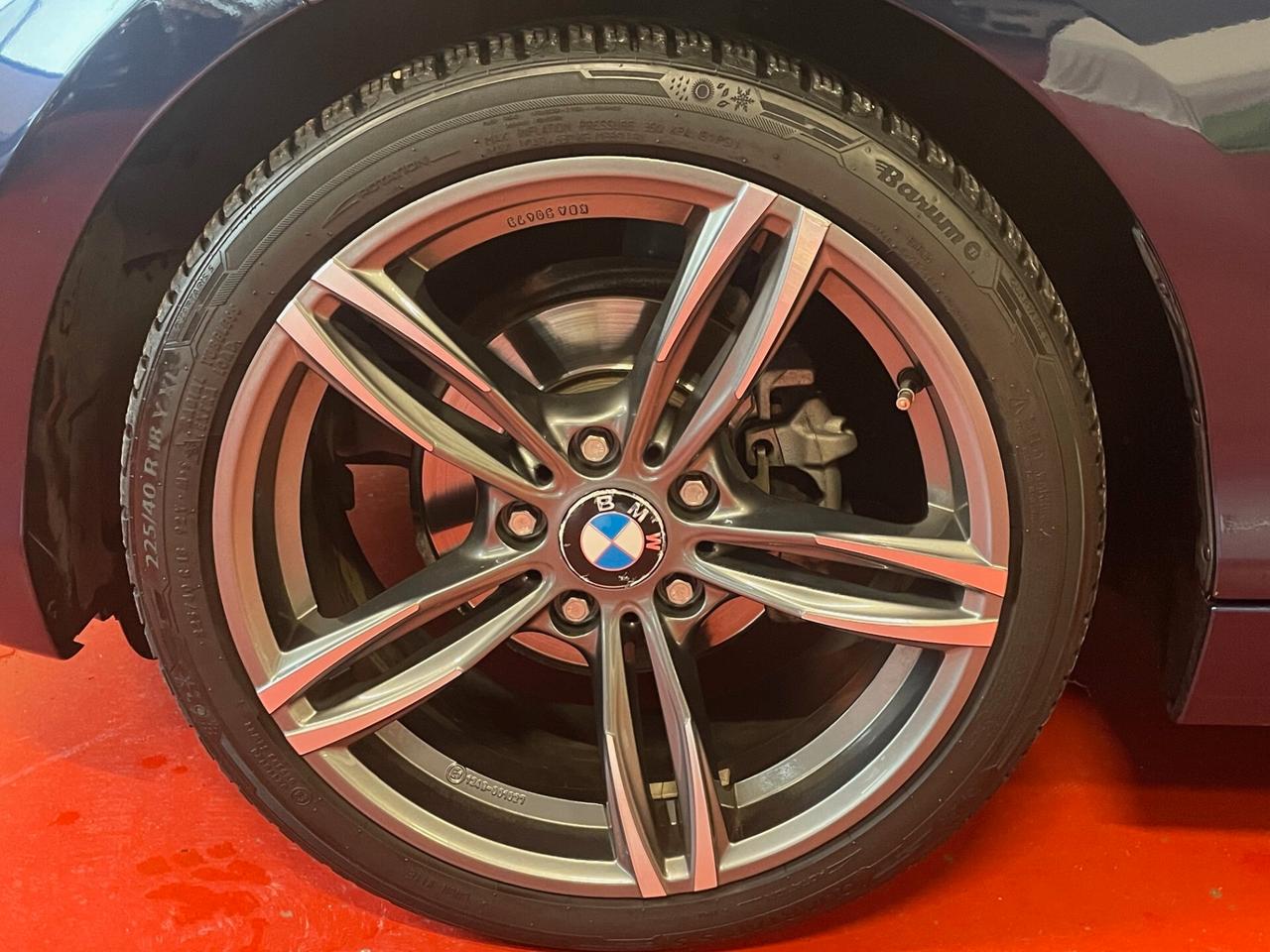 Bmw 114d 5p. NEOPATENTATI 2 SET CERCHI GOMME E/I