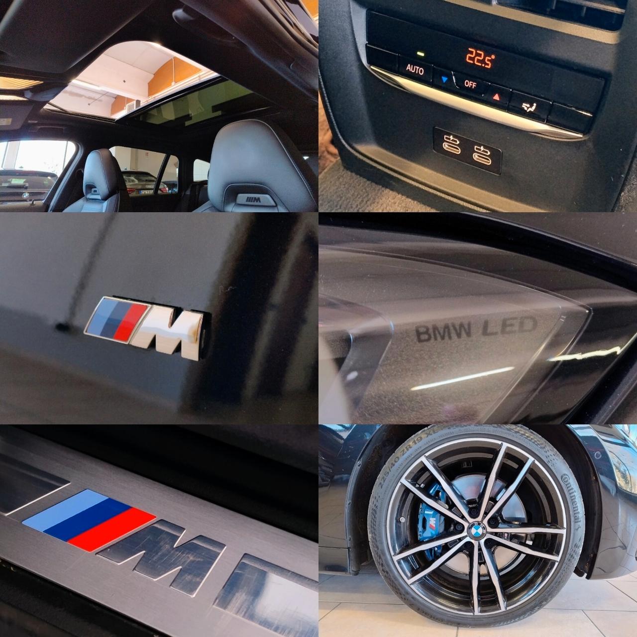 BMW 330d 48V Touring Msport *TETTO*SEDILI M3*GANCIO*LIVE