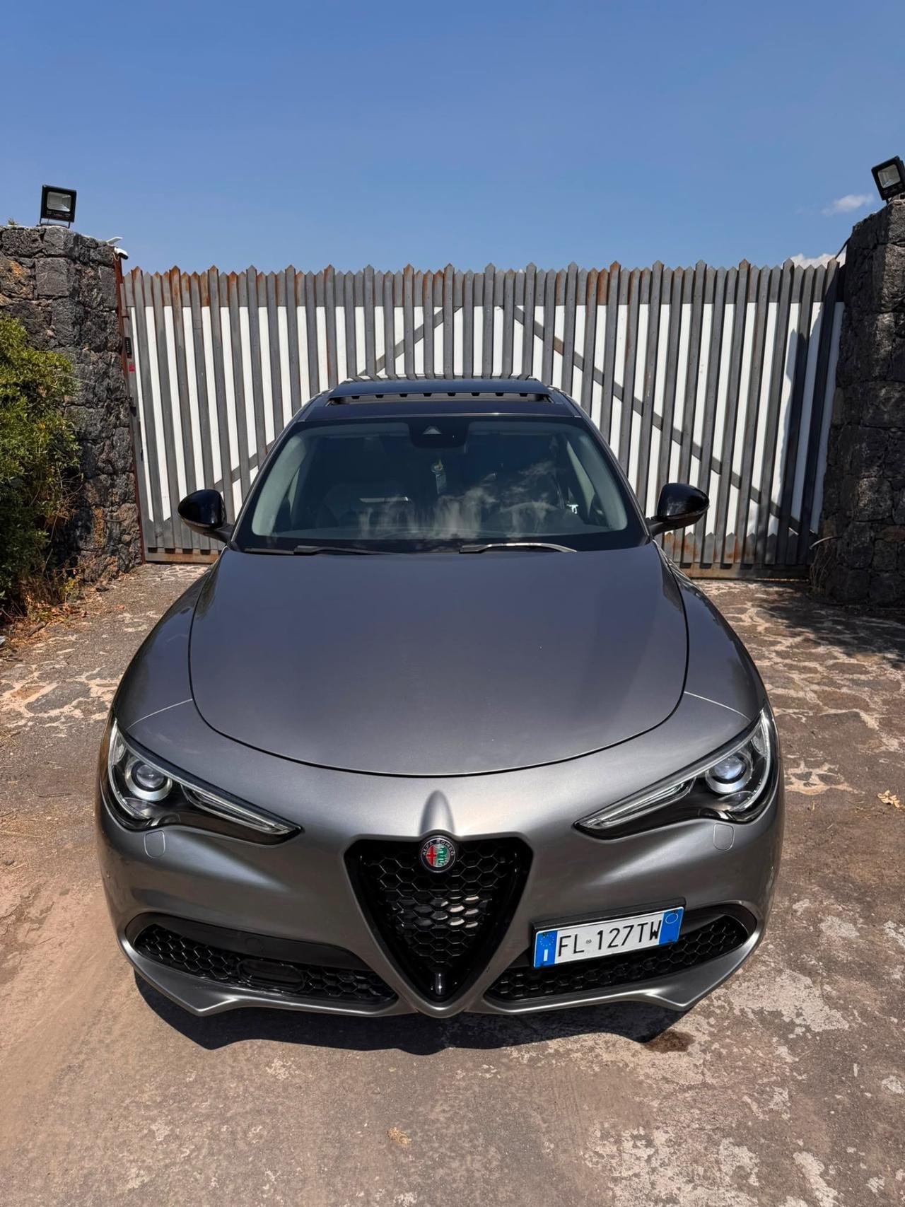 alfa romeo stelvio 2.0 turbo benzina 280cv aceto permuta