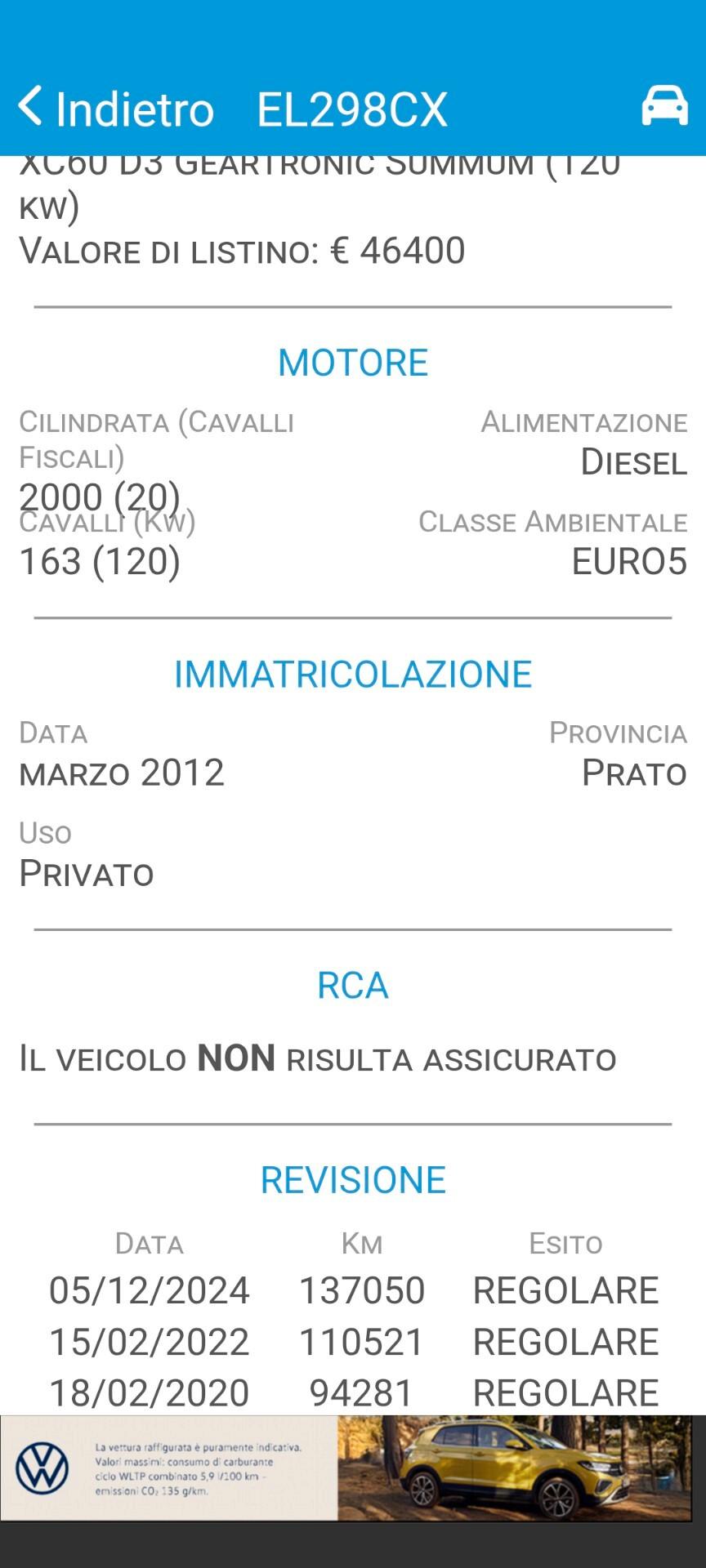 Volvo XC 60 XC60 D3 Geartronic Momentum