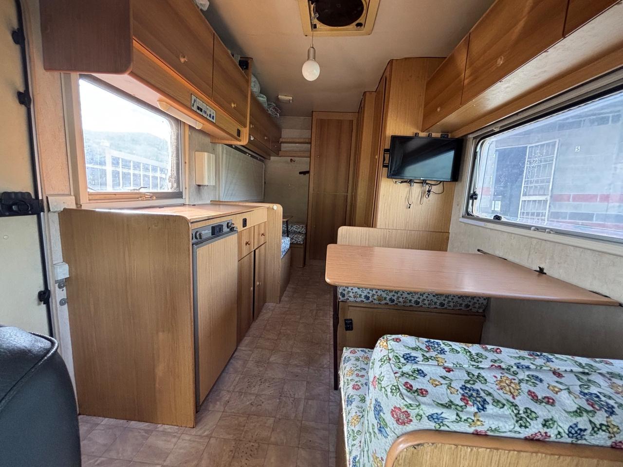 Fiat Camper mansardato Auto roller