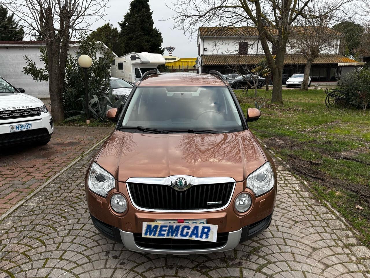 Skoda Yeti 1.6 TDI CR 105CV Ambition GreenLine IDONEA PER NEOPATENTATI BELLISSIMO PERMUTABILE
