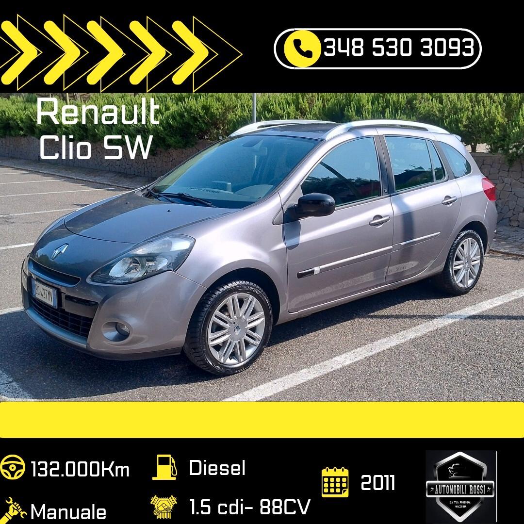 Renault Clio 1.5 dCi 90CV SporTour Live!