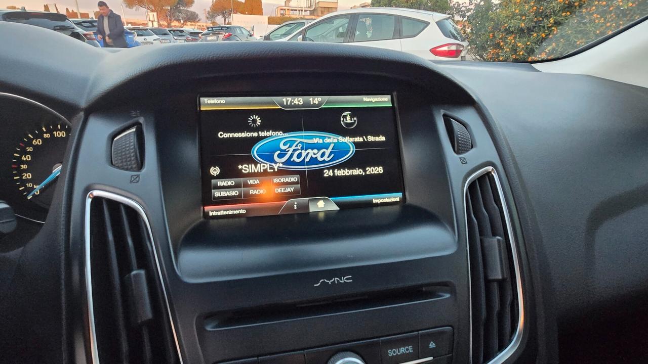 Ford Focus 1.5 TDCi 120 CV Start&Stop Powershift SW Titanium X