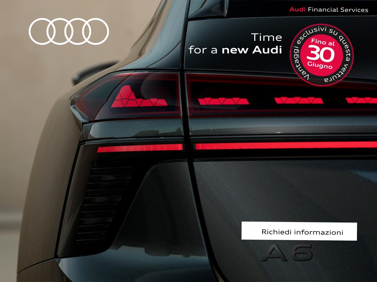 Audi A6 avant 2.0 tdi mhev + s line edition quattro 204cv s-tronic