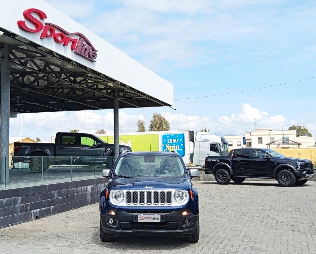 Jeep Renegade 2.0 Mjt 140CV 4WD Limited Tetto-Navi-PDC-R17"-Block Shaft