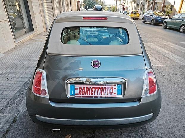 FIAT 500 Cabrio 1.2 Benzina *PELLE* - 2013