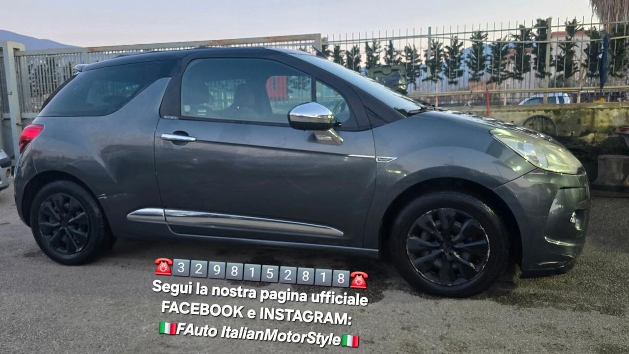 Ds DS3 DS 3 1.2 VTi 82 So Chic Cabrio