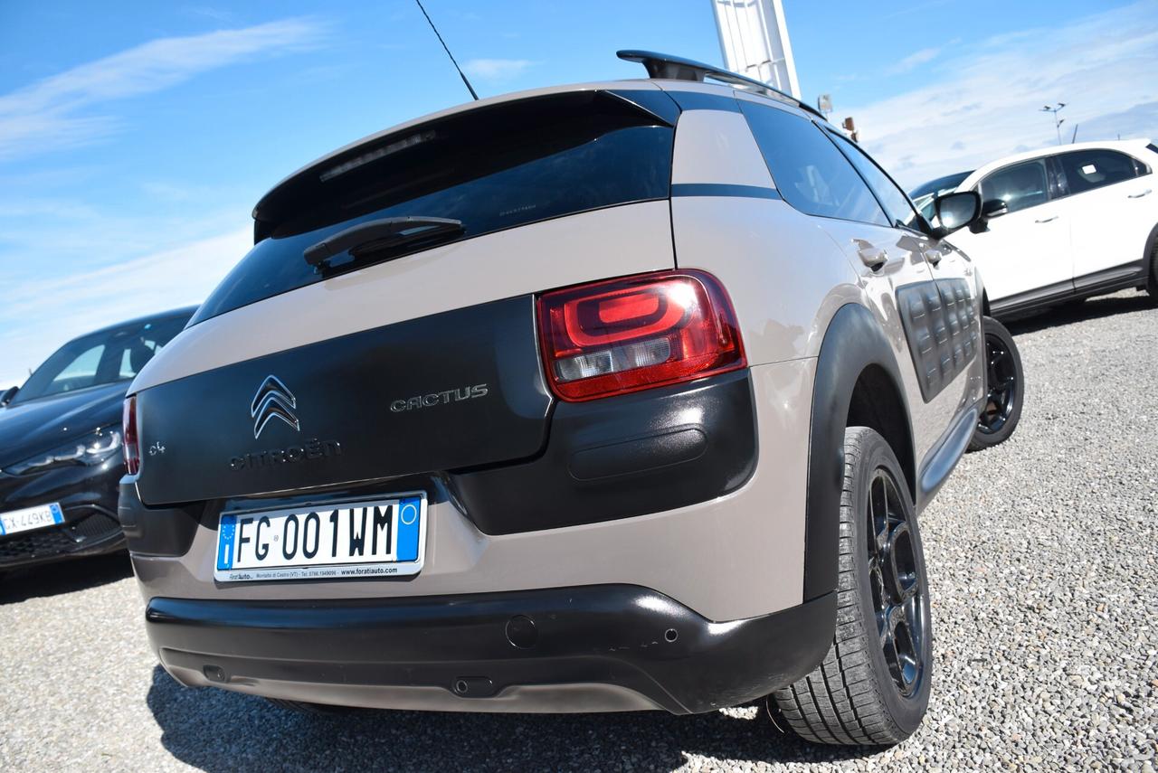 Citroen C4 Cactus AUTOCARRO CON POSTI E IVA DETR. 1.6HDi 100CV Shine TETTO NAVI SENSORI CRUISE