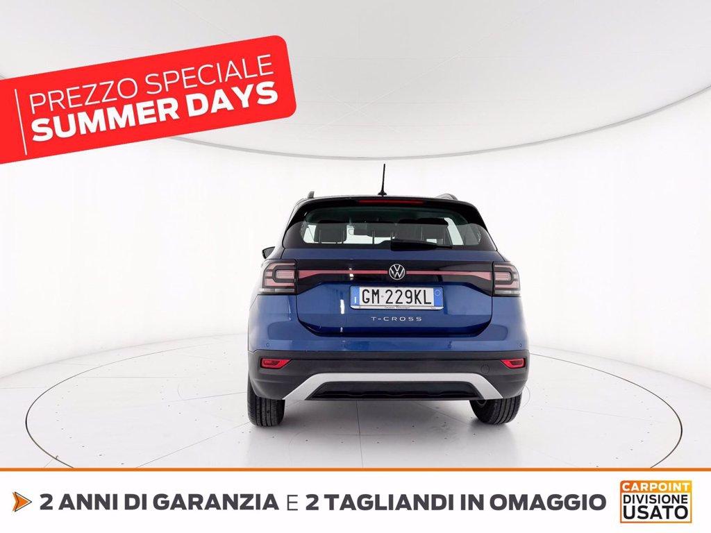 VOLKSWAGEN T-cross 1.0 tsi style 110cv dsg del 2023