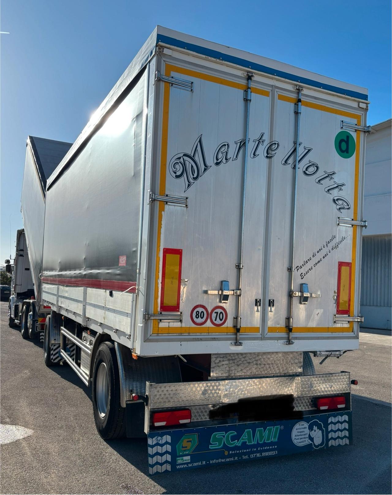 SCANIA R-500 + RIMORCHIO CENTINATO