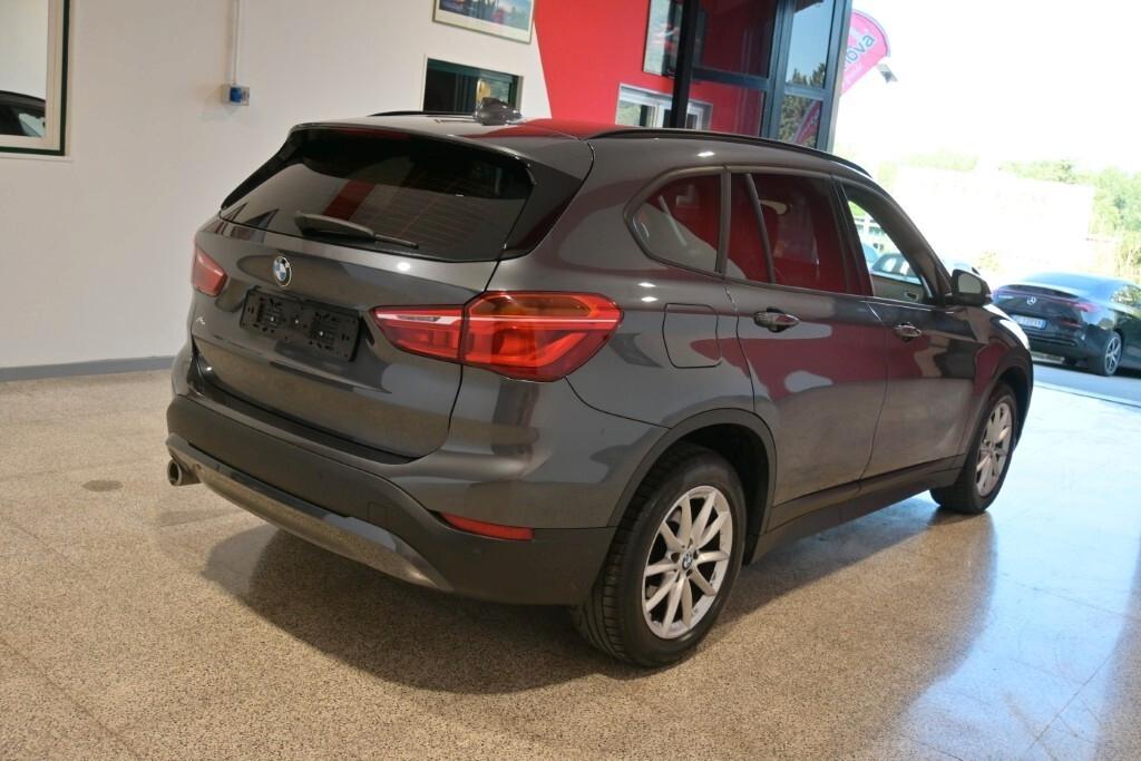 BMW X1 16D 115CV 6M. S-DRIVE BUSINESS ADVANTAGE ( CRUISE - PELLE - NAVI - PARK ASSISTANT - TELECAMERA POST. - CERCHI 17 )
