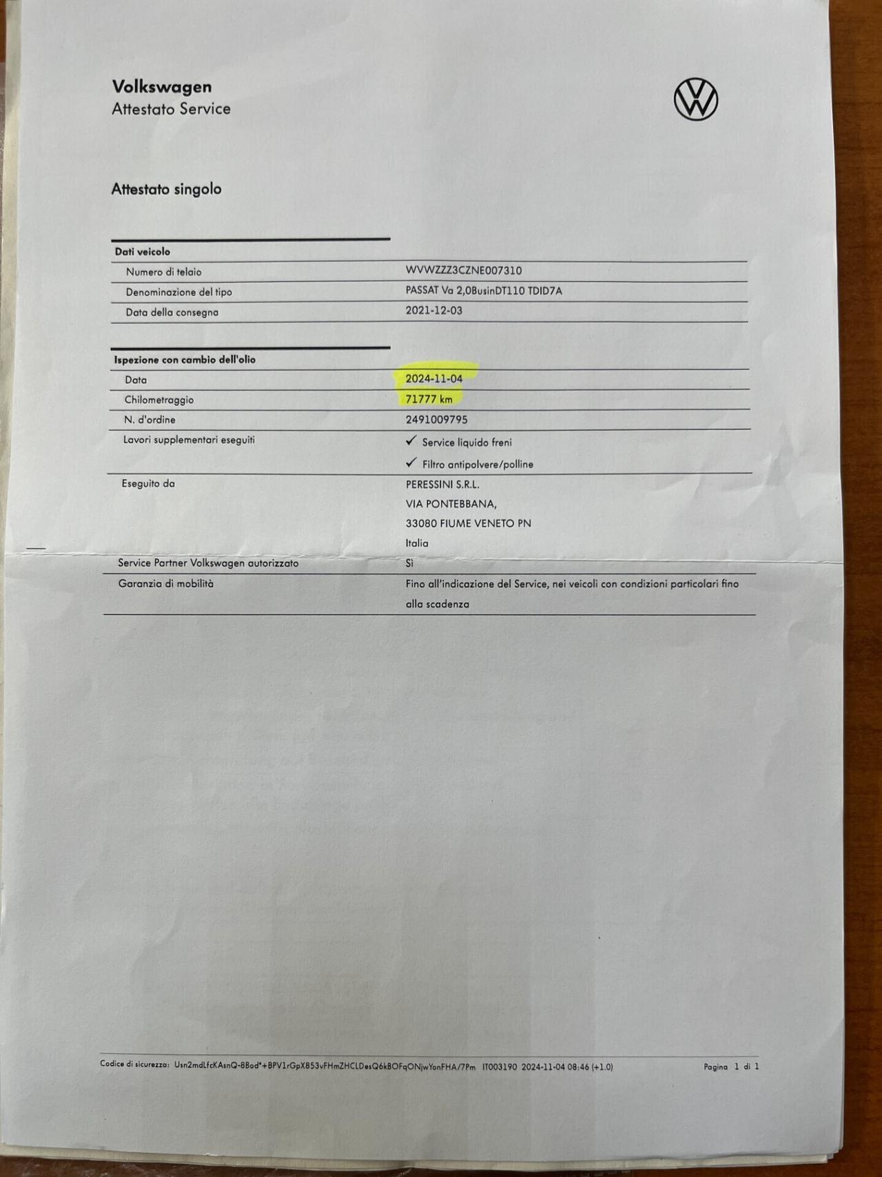 Volkswagen Passat Variant 2.0 TDI SCR EVO DSG Business