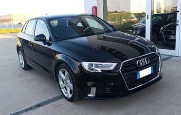 Audi A3 SPB 1.6 TDI 110cv Sport - Uniproprietario - Service completo