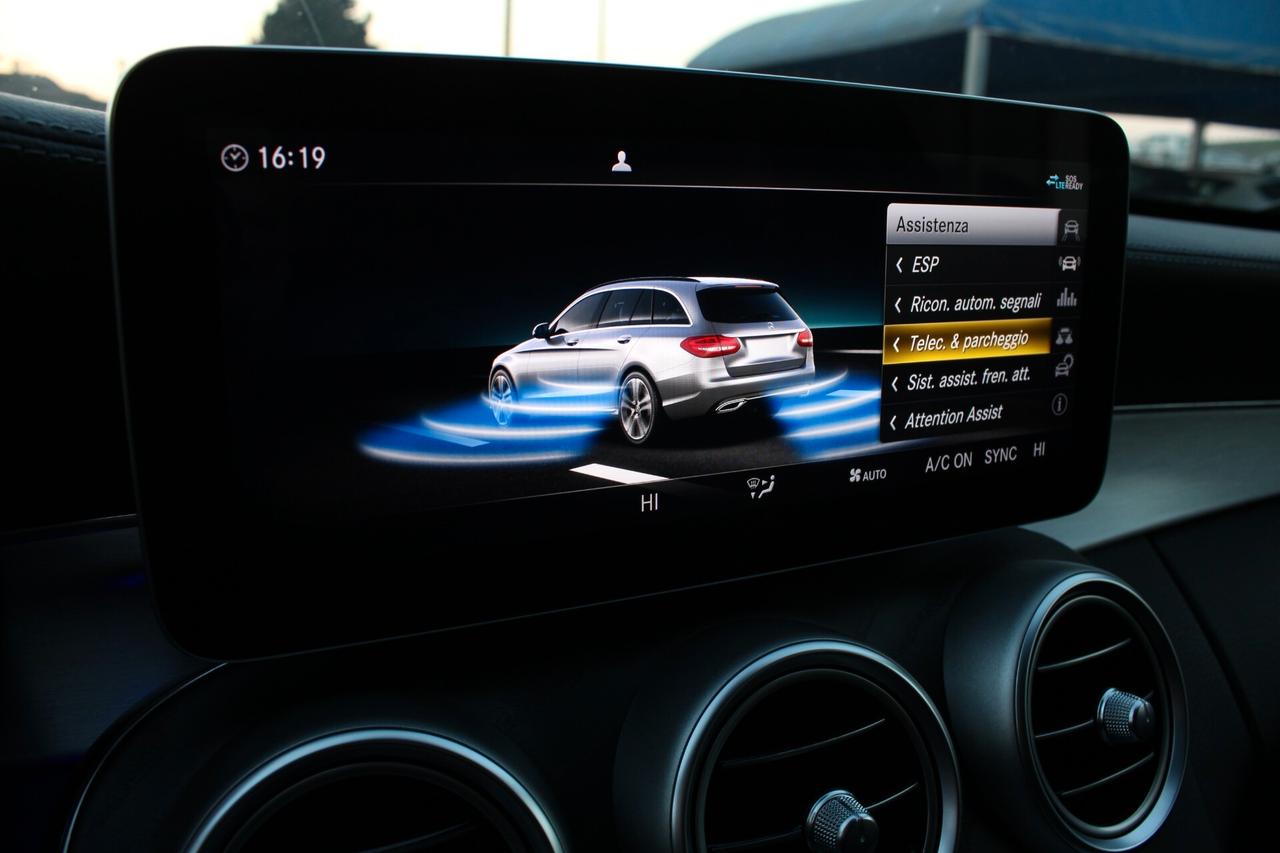 Mercedes-benz C 220 SW d Premium AMG Night Edition pack luci interne