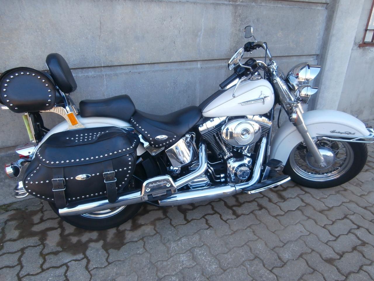 Harley-davidson 1450 Heritage Softail Classic del 2000 compreso trapasso, tagliando, garanzia