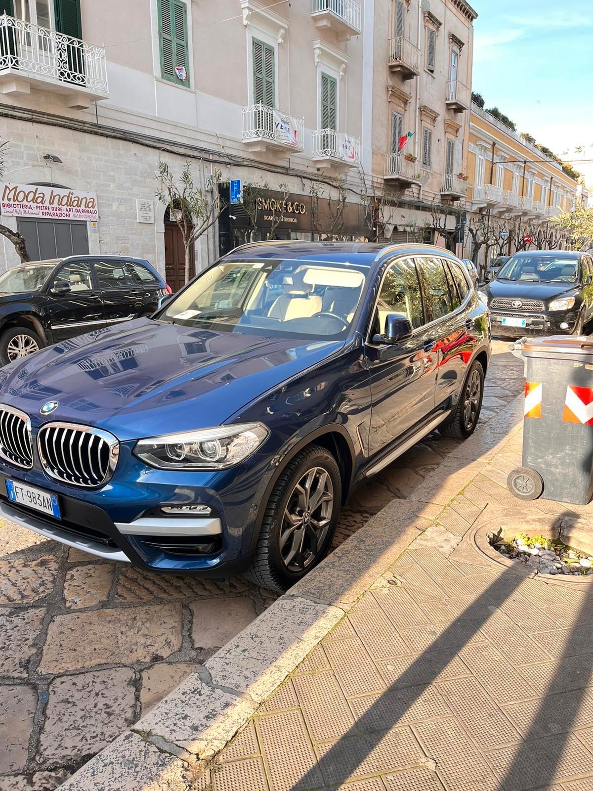 Bmw X3 2.0d Full 190cv perfetta -2018