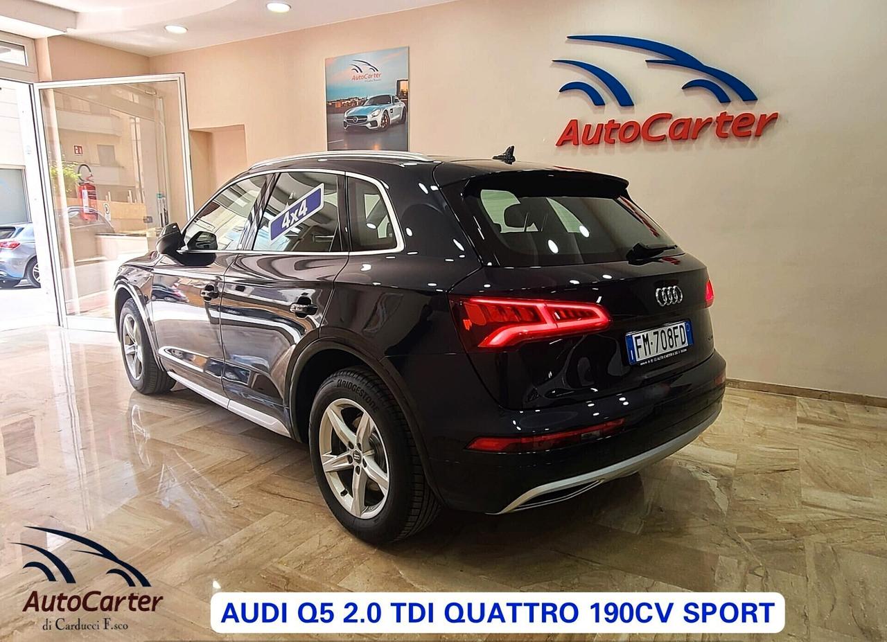 Audi Q5 2.0 TDI 190CV QUATTRO *TETTO-PELLE-XENO*