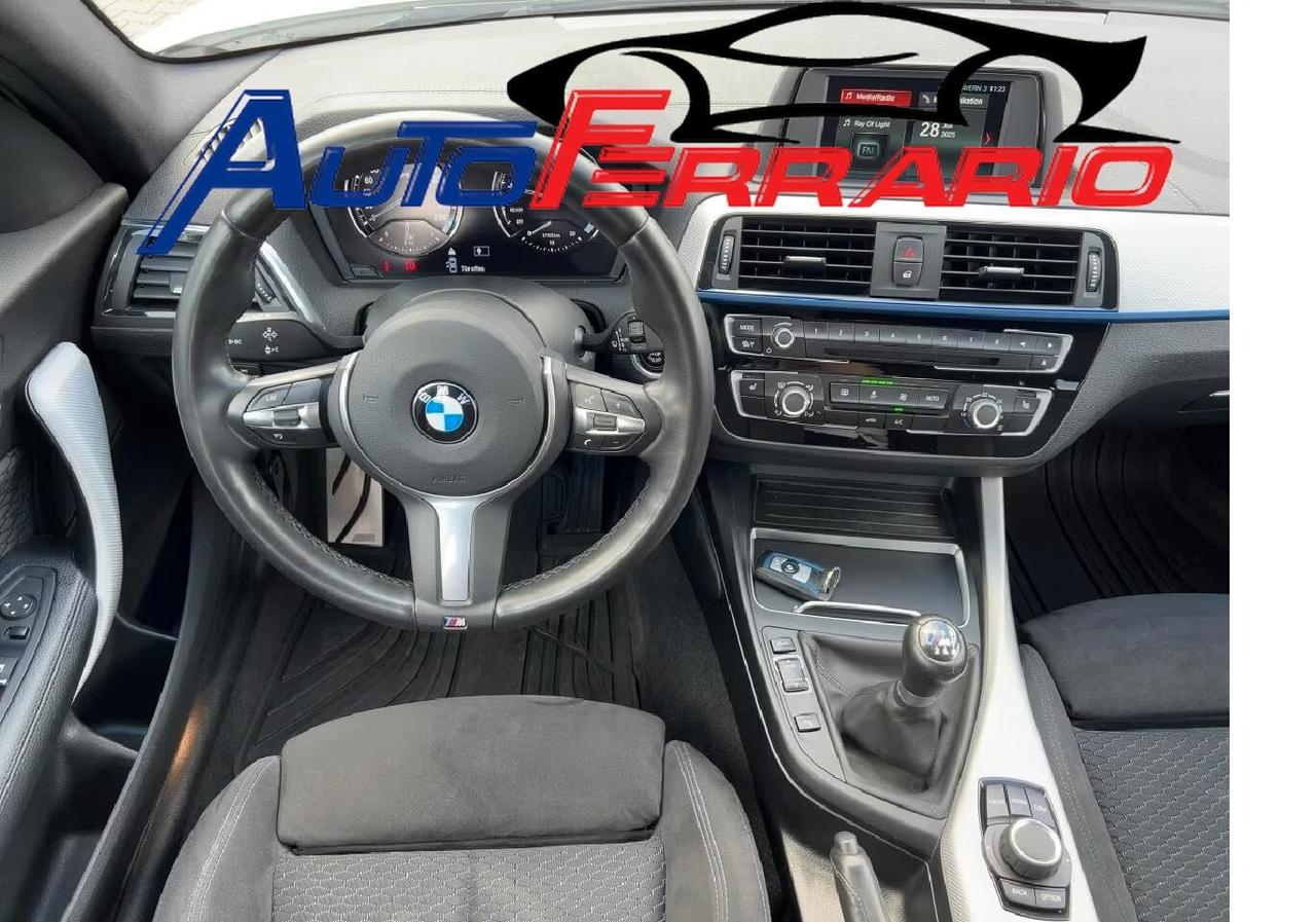 Bmw 118 118I M SPORT PACK SHADOW 18" SENS PARK VETRI SCURI CRUISE CONTROL IN ARRIVO OPZIONABILE