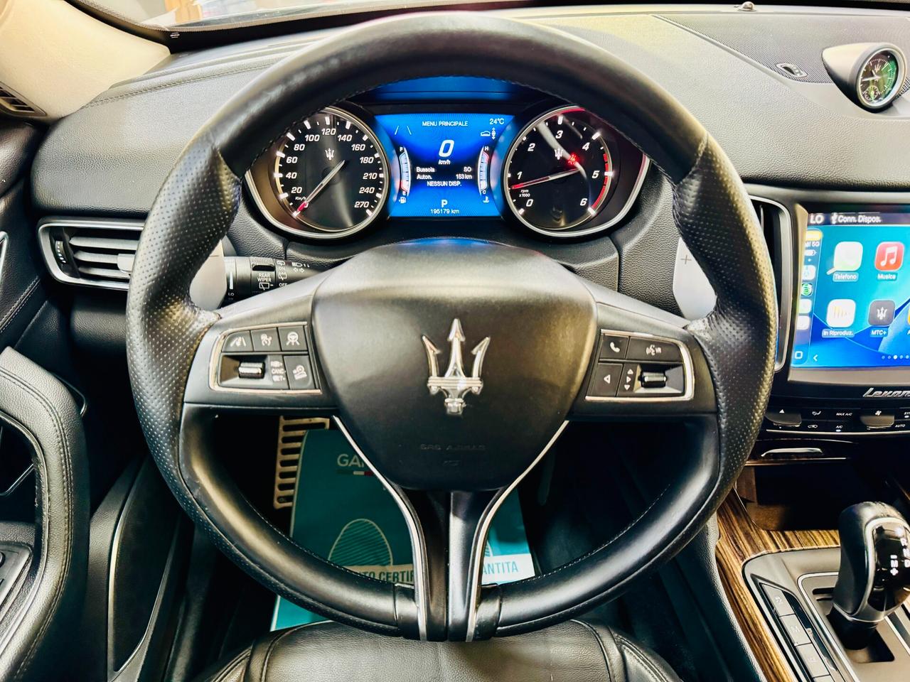 Maserati Levante V6 Diesel 275 CV Q4 Gransport CarPlay Cam360