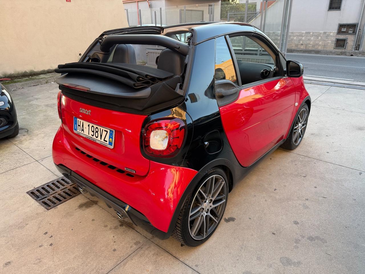 Smart ForTwo 90 0.9 Turbo twinamic cabrio Brabus edition