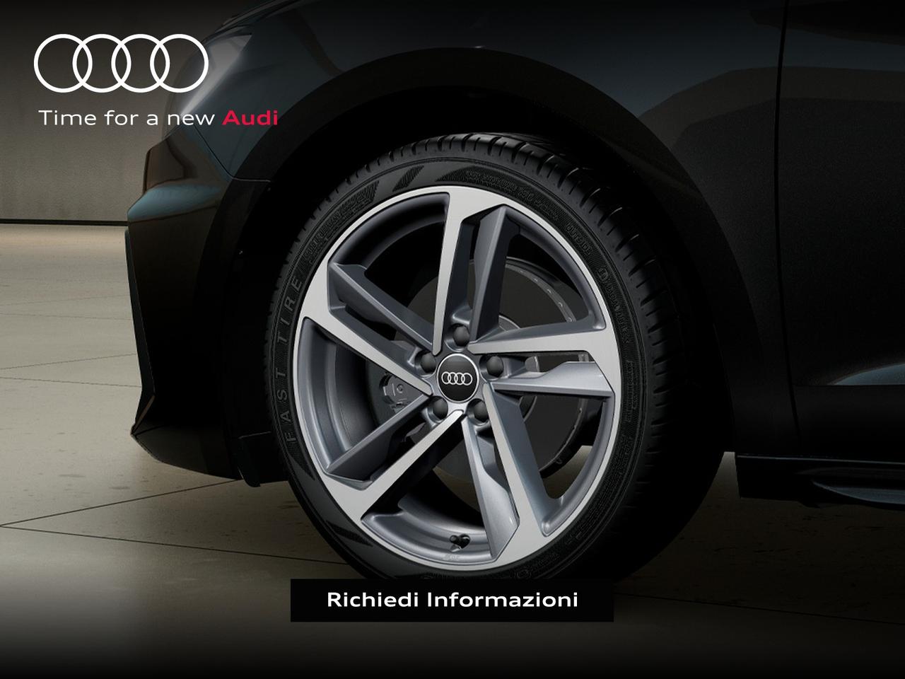 Audi A1 sportback 30 1.0 tfsi identity black 116cv