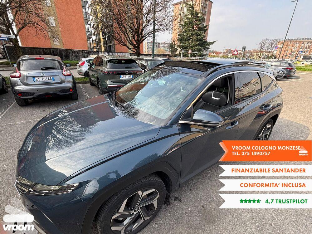 HYUNDAI Tucson 3ª serie Tucson 1.6 HEV aut. Ex...