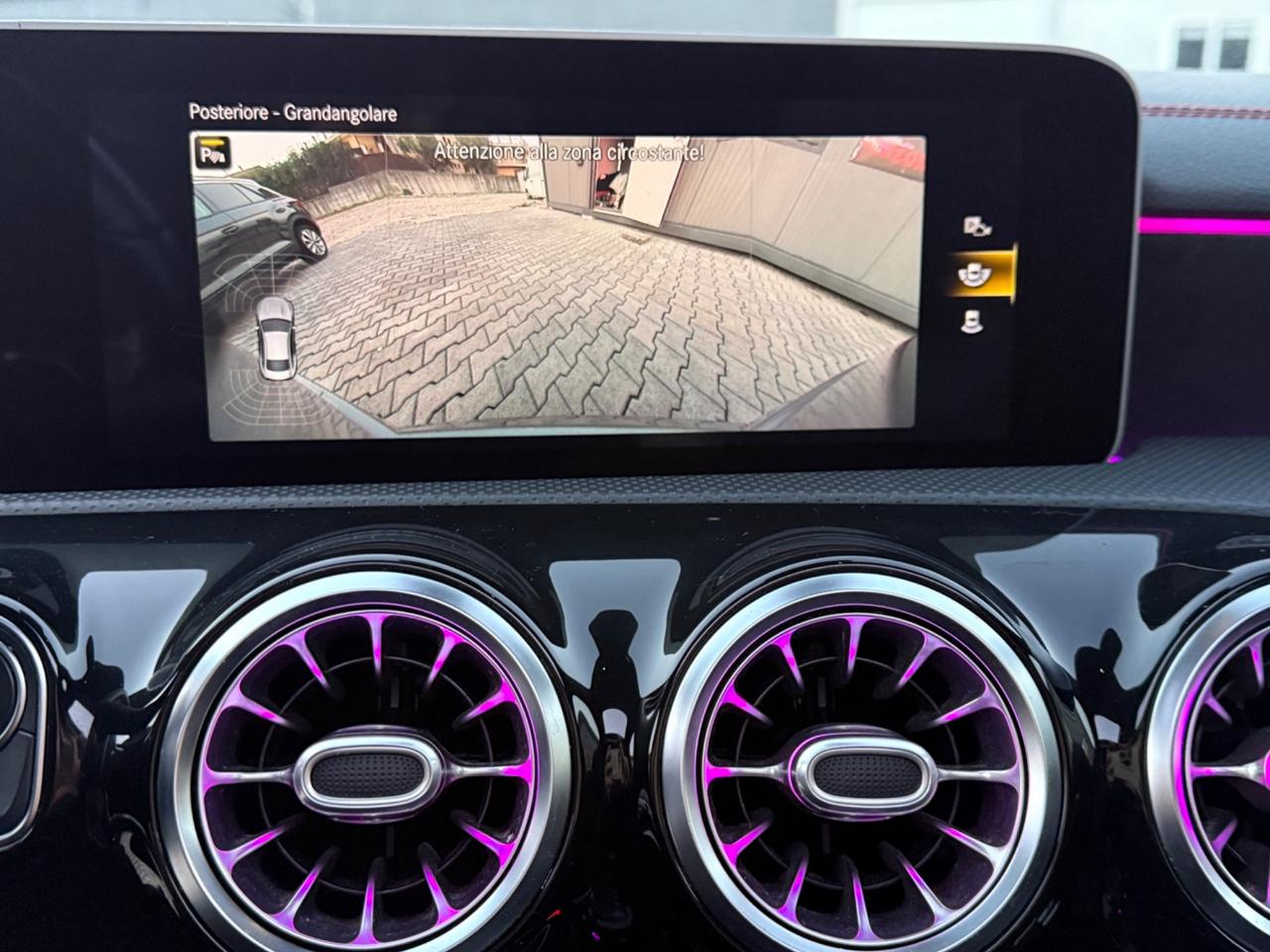 MERCEDES BENZ CLASSE CLA 250 BENZINA TETTO FULL FULL GRIGIO OPACO UNICOPROPRIETARIO TAGLIANDI MERCEDES BENZ 2021