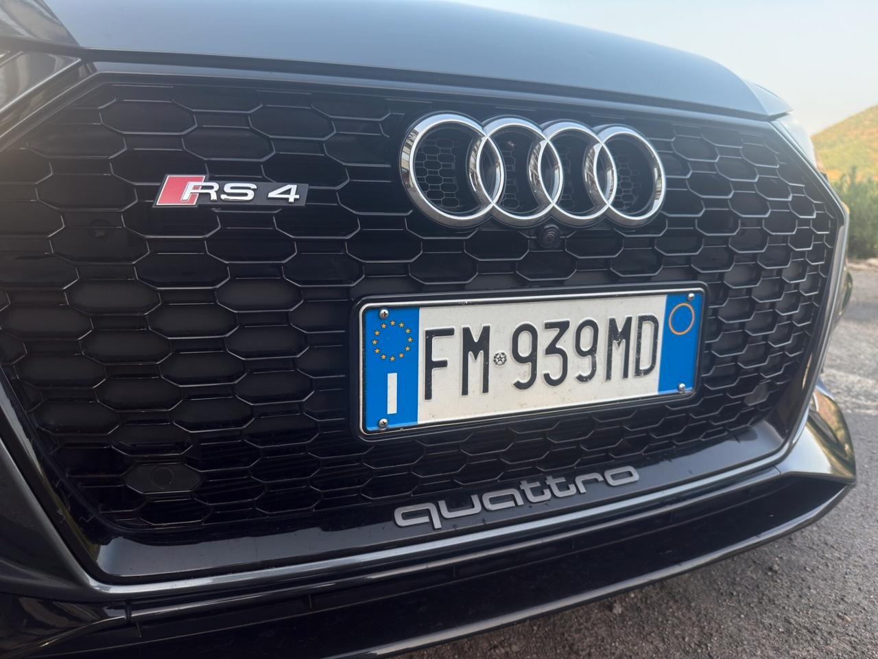 AUDI RS4 TETTO GUSCIO 20 SCARICO STRAFULL CRONOLOGIA