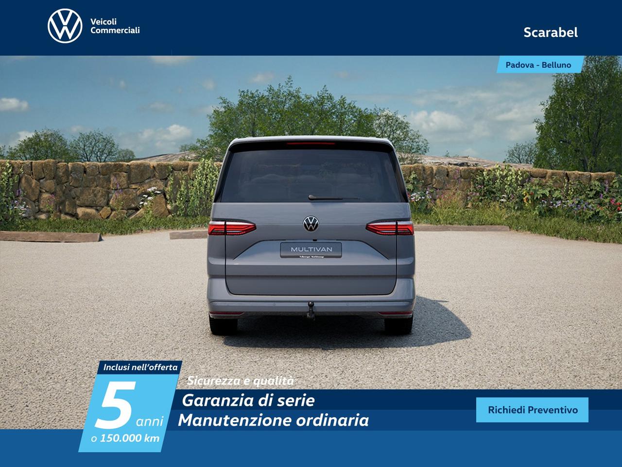 Volkswagen T7 Multivan lungo 2.0 tdi life 150cv dsg 7p.ti