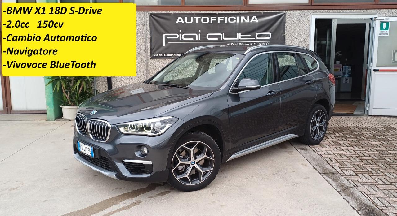 Bmw X1 sDrive18d Msport Nazionale Automatica