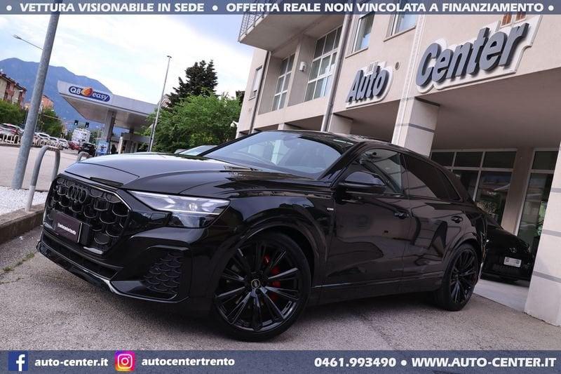 Audi Q8 50 TDI quattro S-line BLACK 23 TETTO 4RUOTESTERZANTI Sline