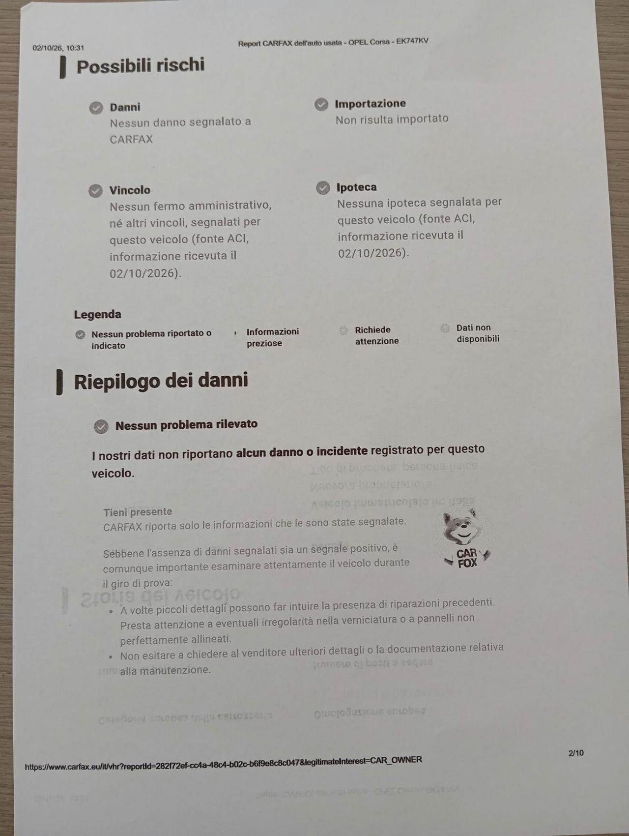 Corsa 5 porte GPL "UNIPROPRIETARIO"
