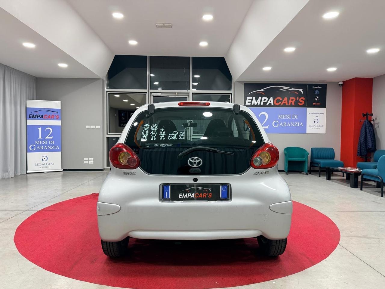 Toyota Aygo 1.0 12V VVT-i 3 porte AUTOMATICA OK NEOPATENTATI